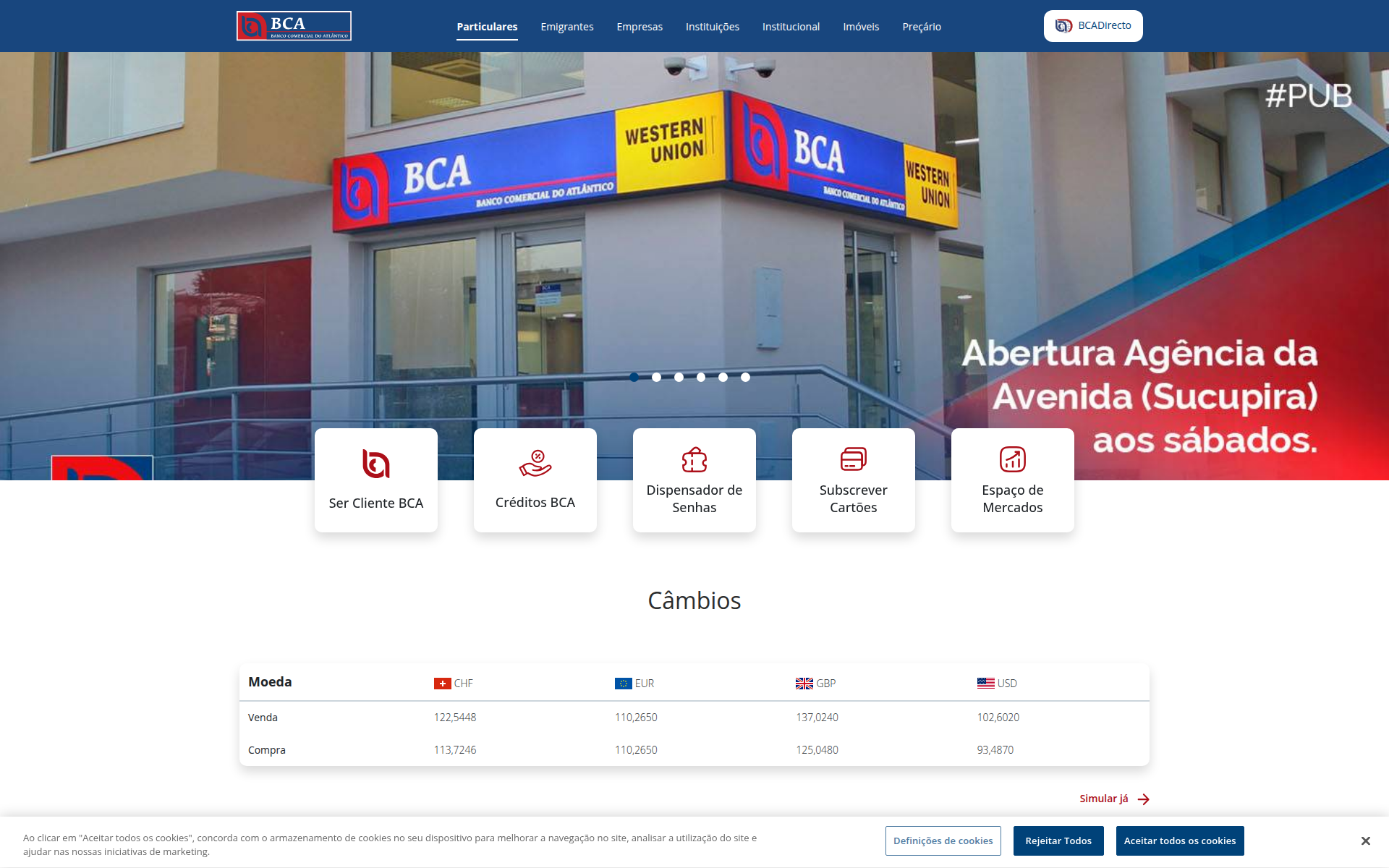 bca.cv 主页截图