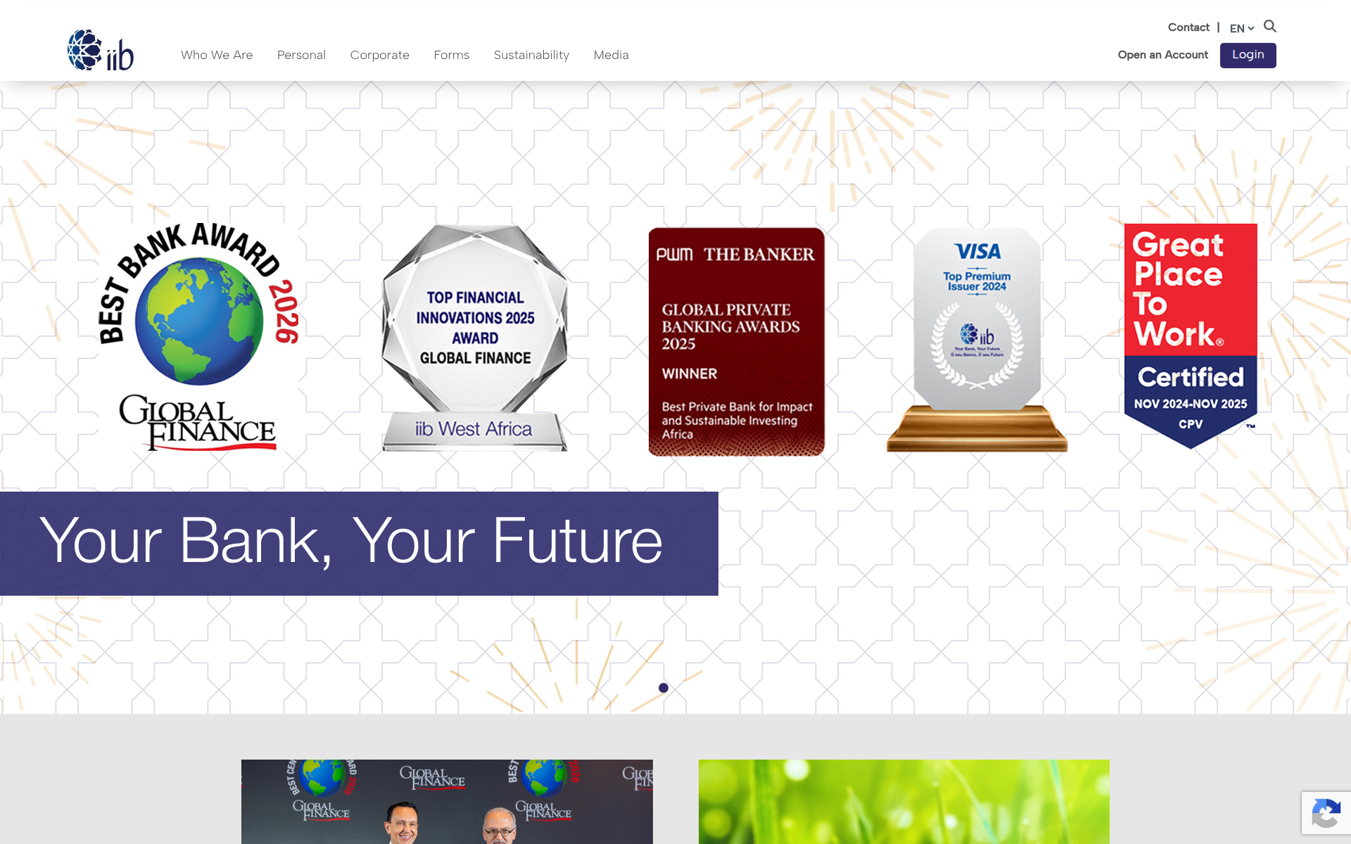iibanks.com 主页截图