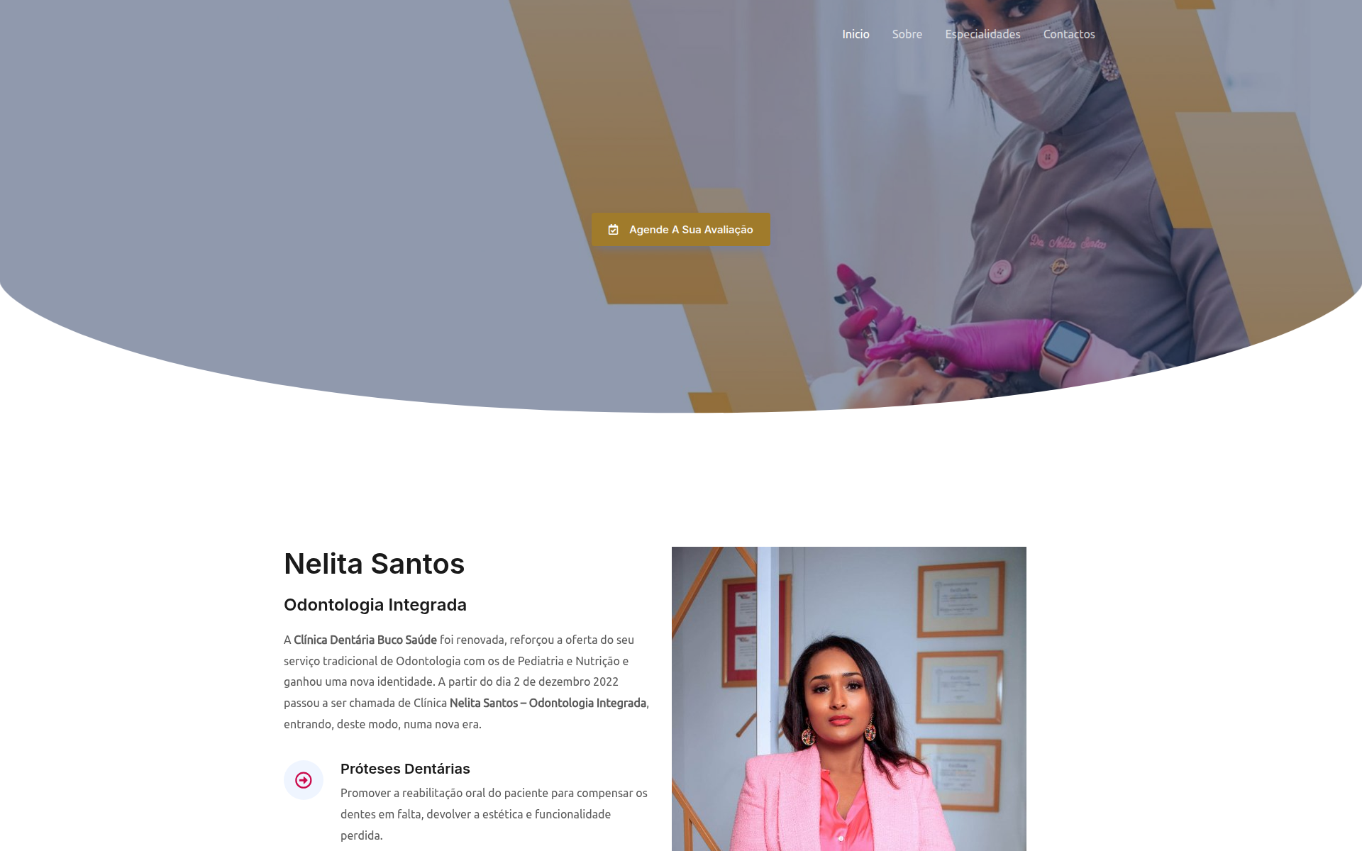 nelitasantos.cv 主页截图