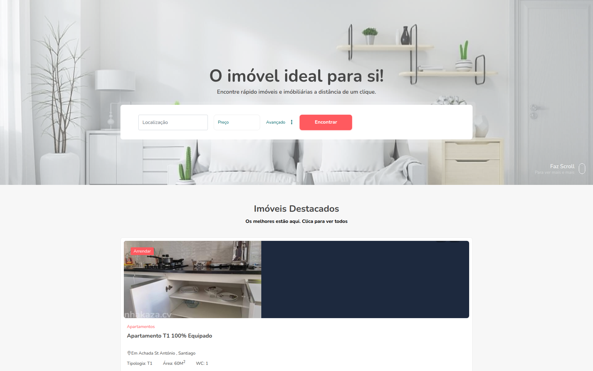 nhakaza.cv 主页截图