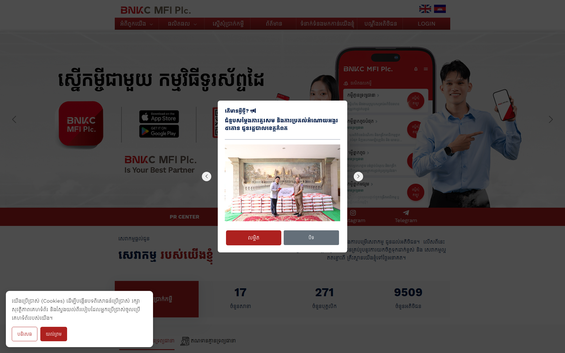 bnkcmfi.com 主页截图
