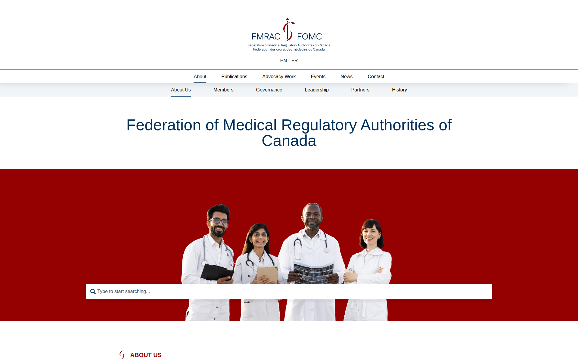 fmrac.ca 主页截图