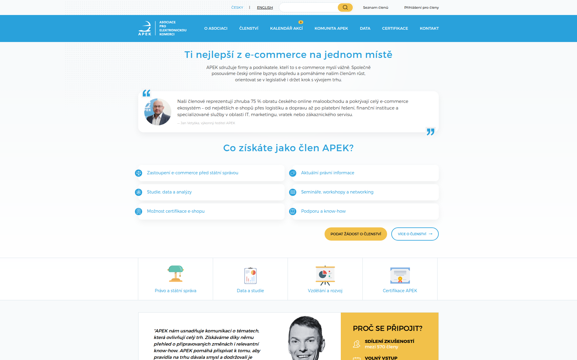 apek.cz 主页截图