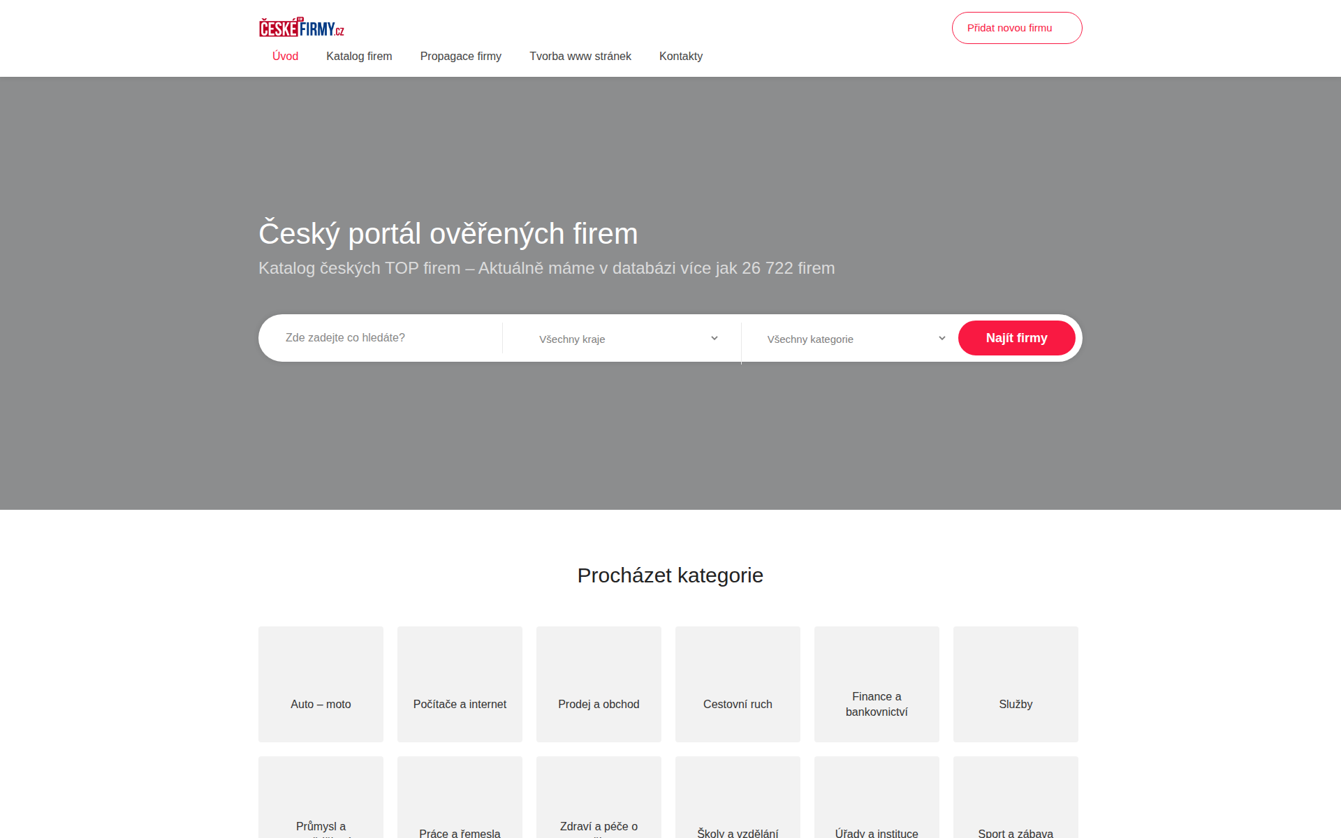 cesketopfirmy.cz 主页截图