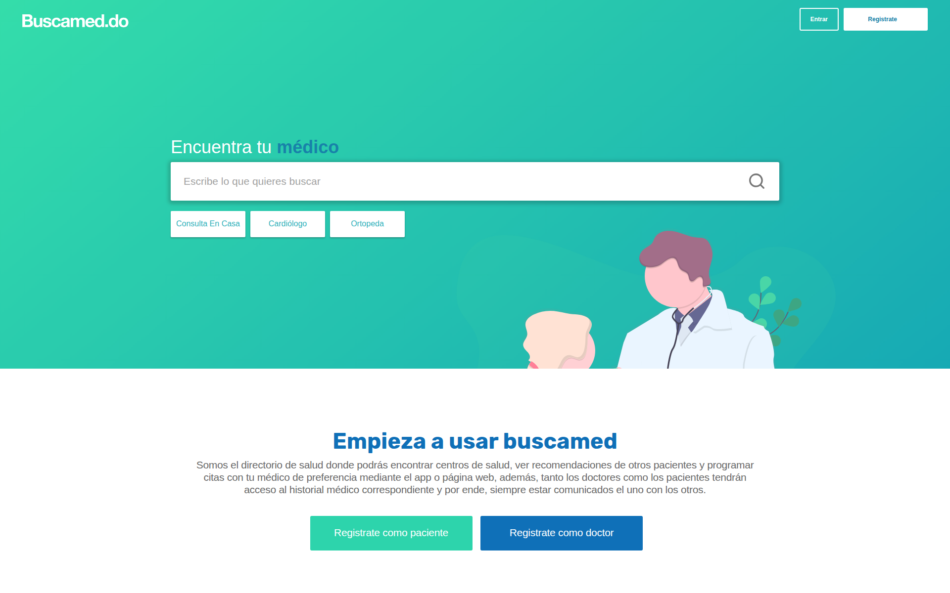 buscamed.do 主页截图