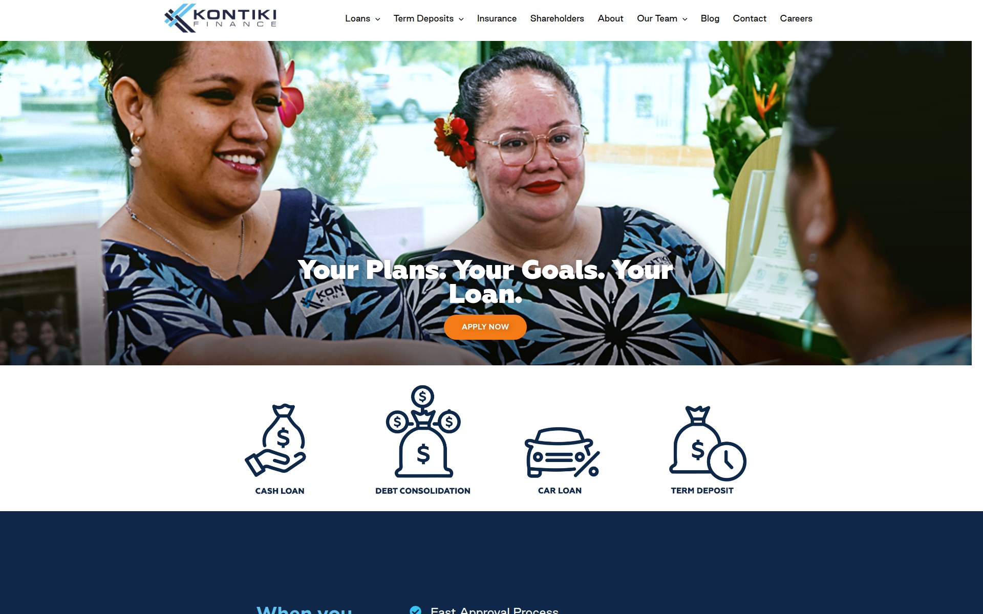 kontikifinance.com 主页截图