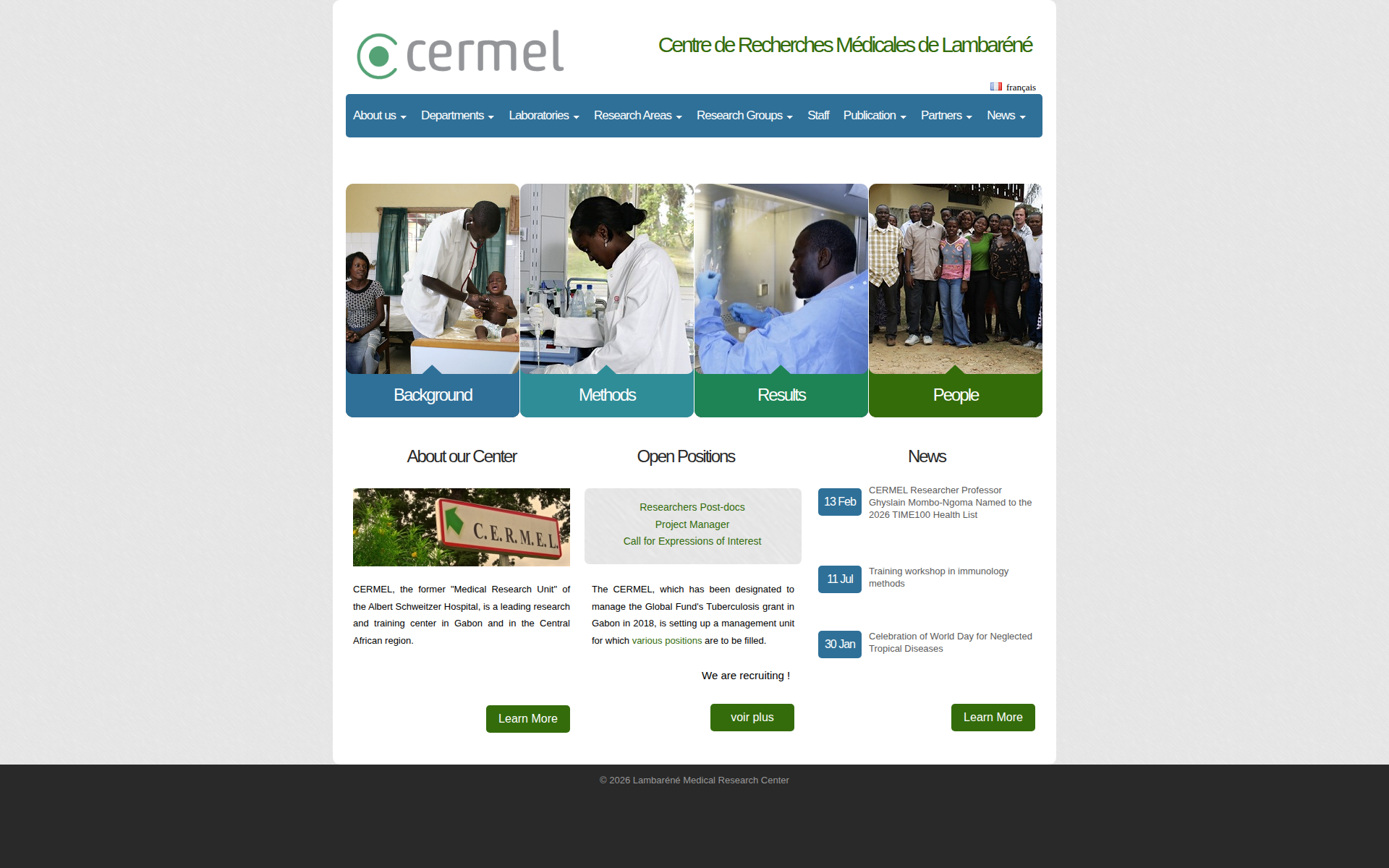 cermel.org 主页截图
