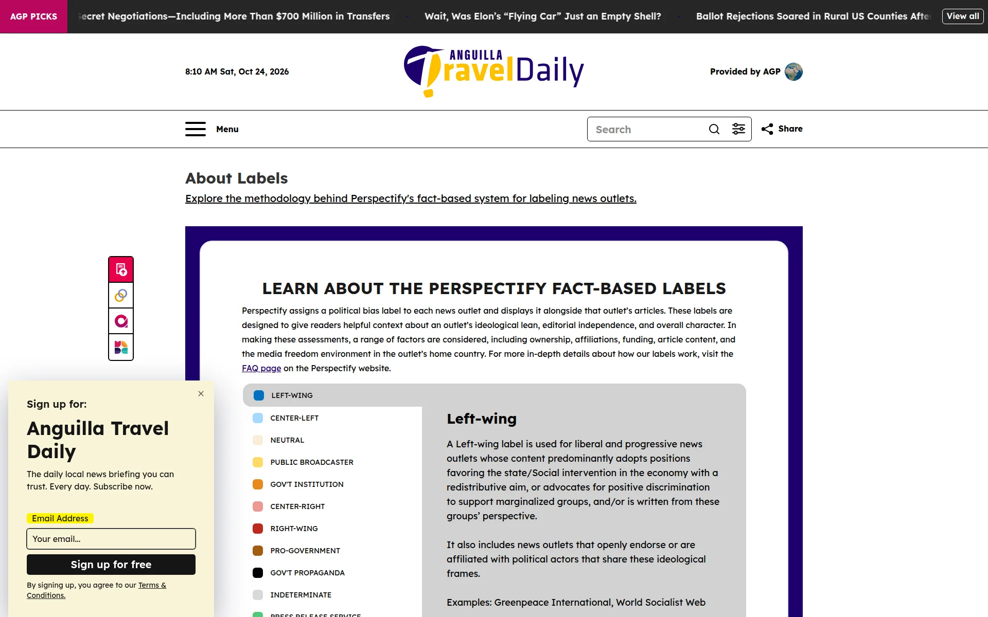 About Labels How bias labels work截图
