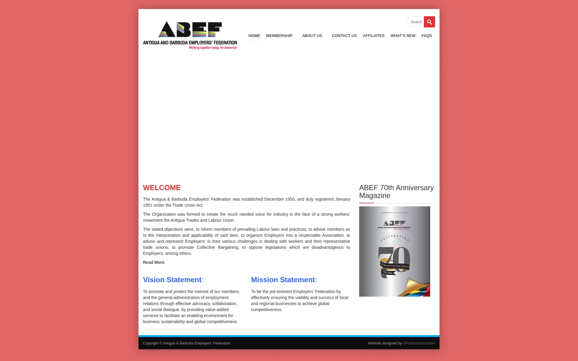abef-anu.org 主页截图