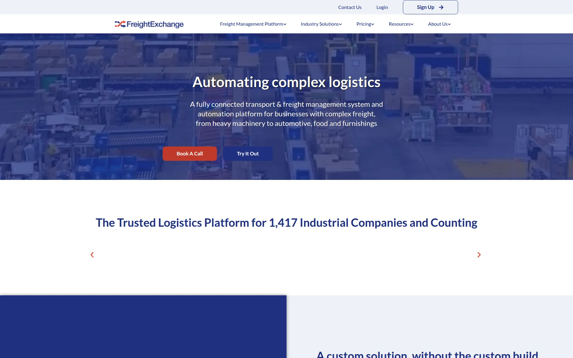 freightexchange.com.au 主页截图
