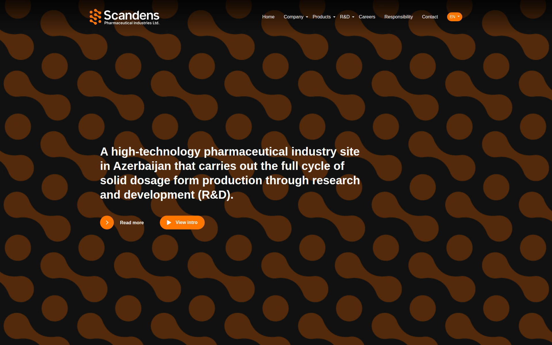 scandens.az 主页截图