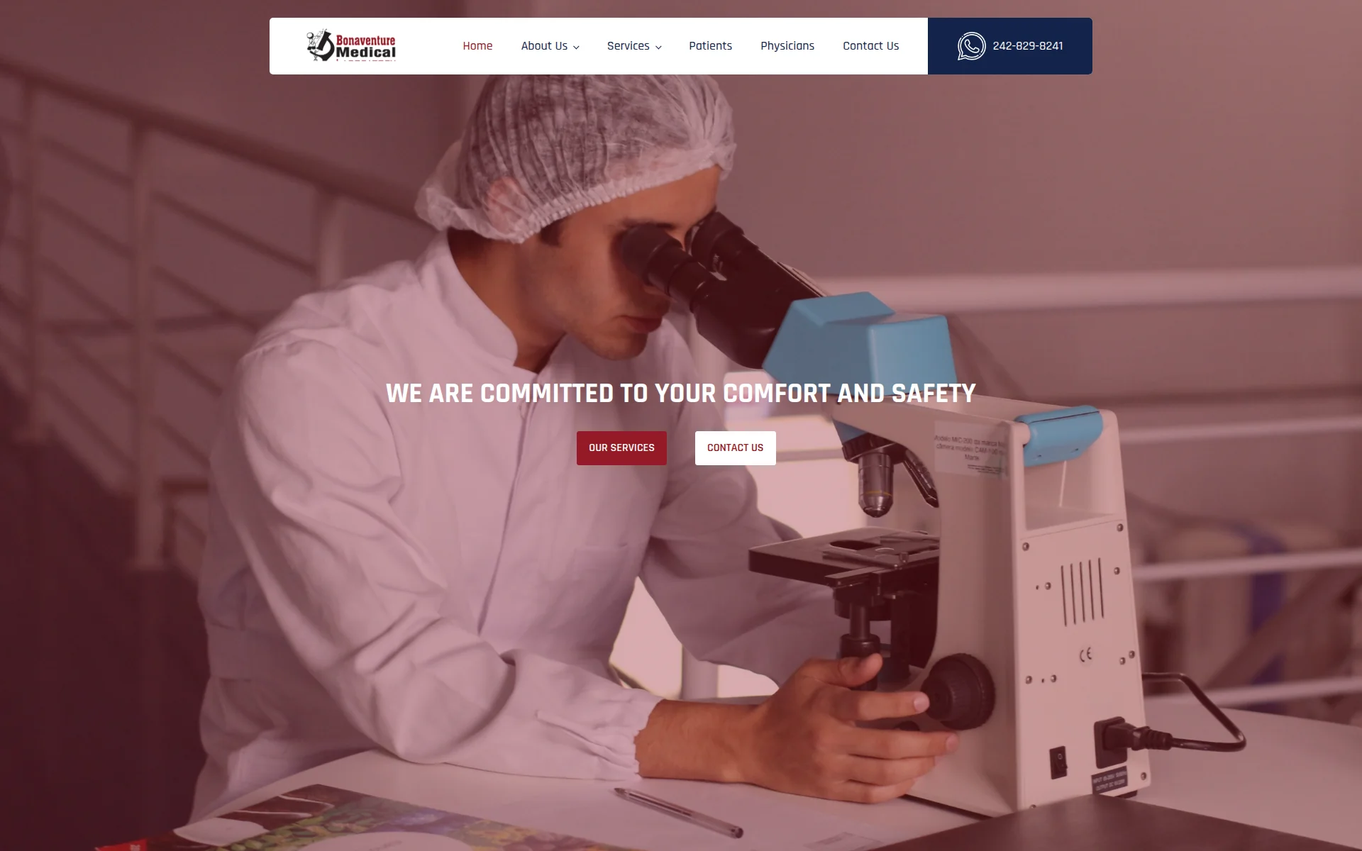 bonaventurelab.com 主页截图