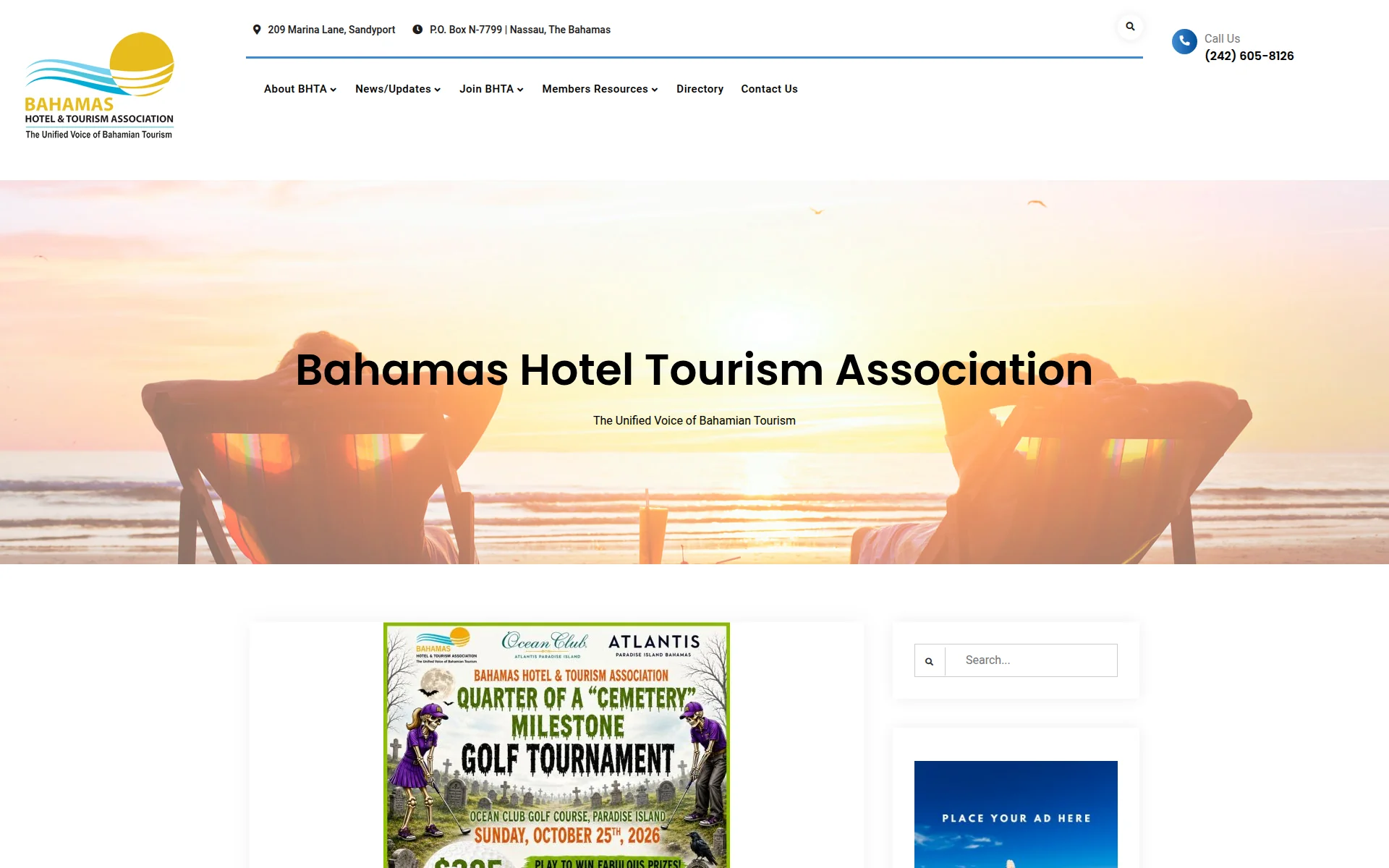 bhahotels.com 主页截图