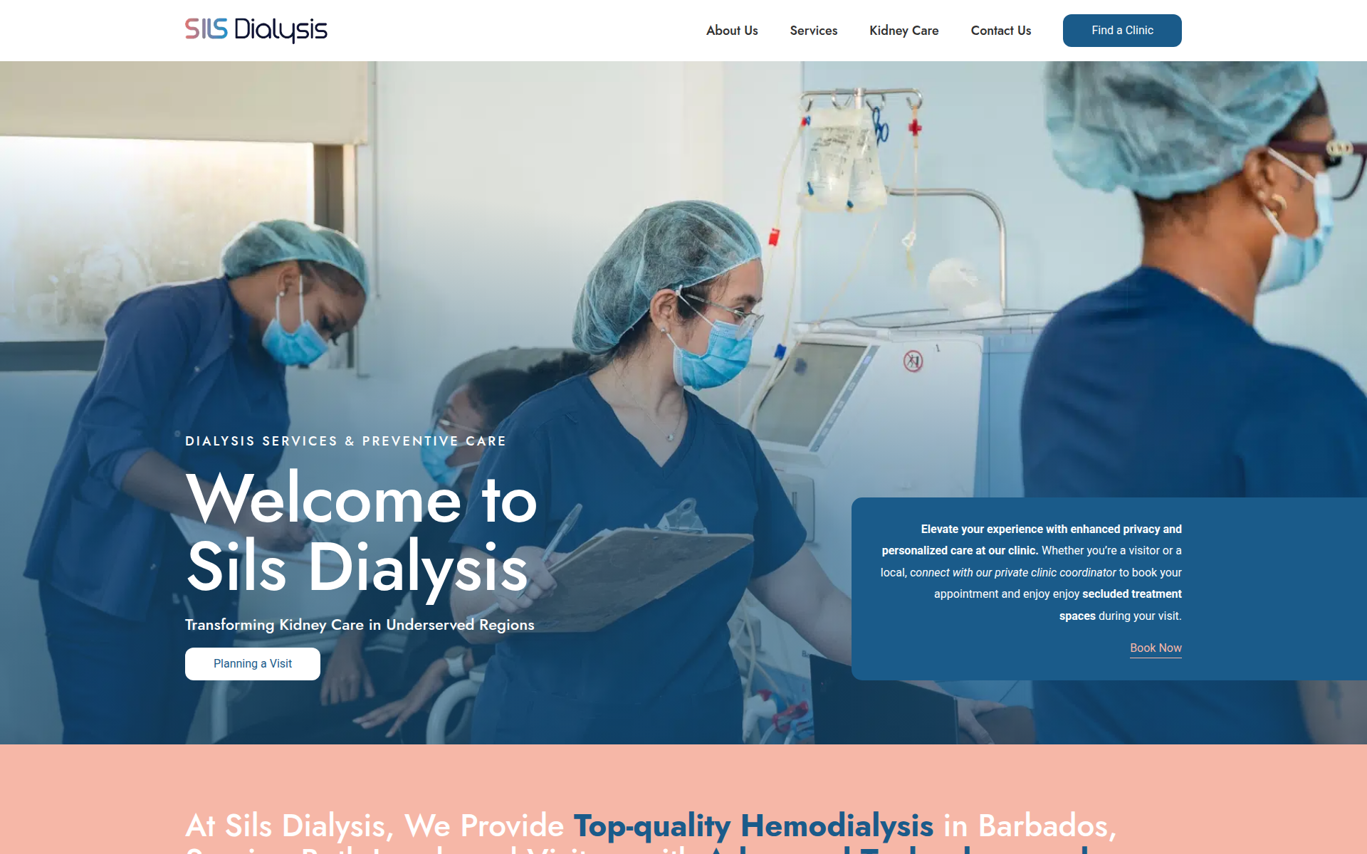 silsdialysis.com 主页截图