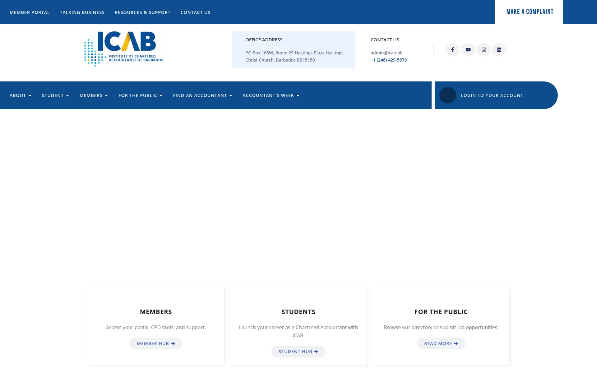 icab.bb 主页截图