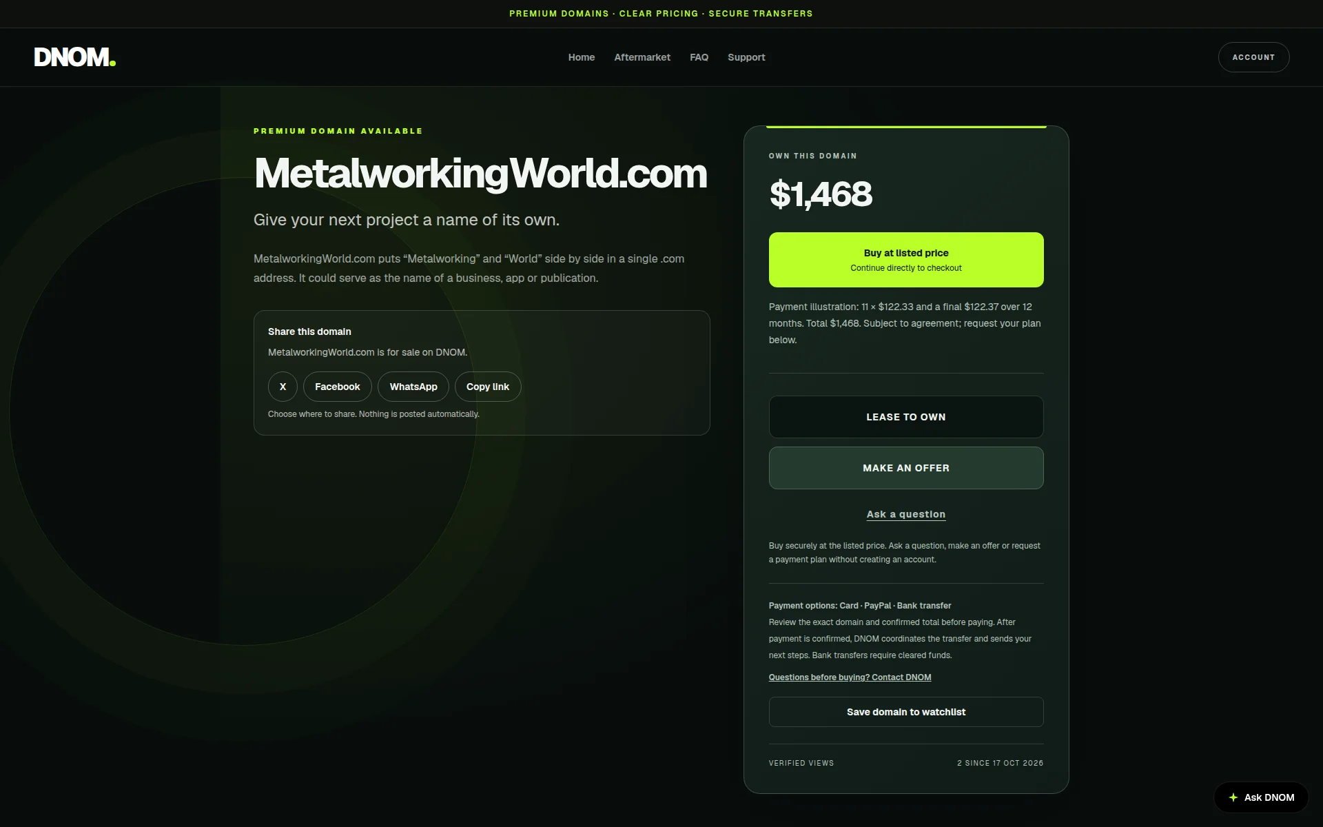 metalworkingworld.com 主页截图