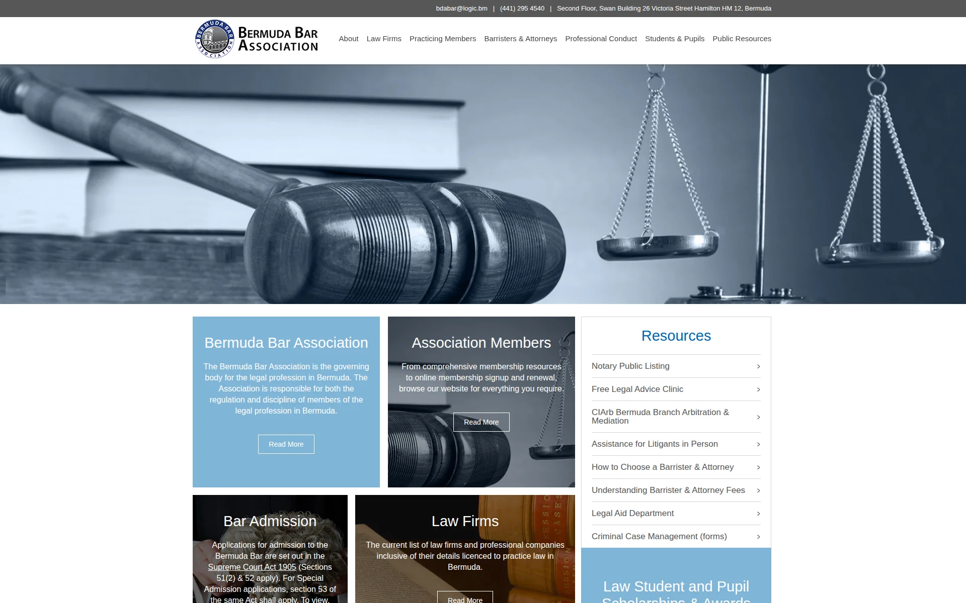 bermudabar.org 主页截图