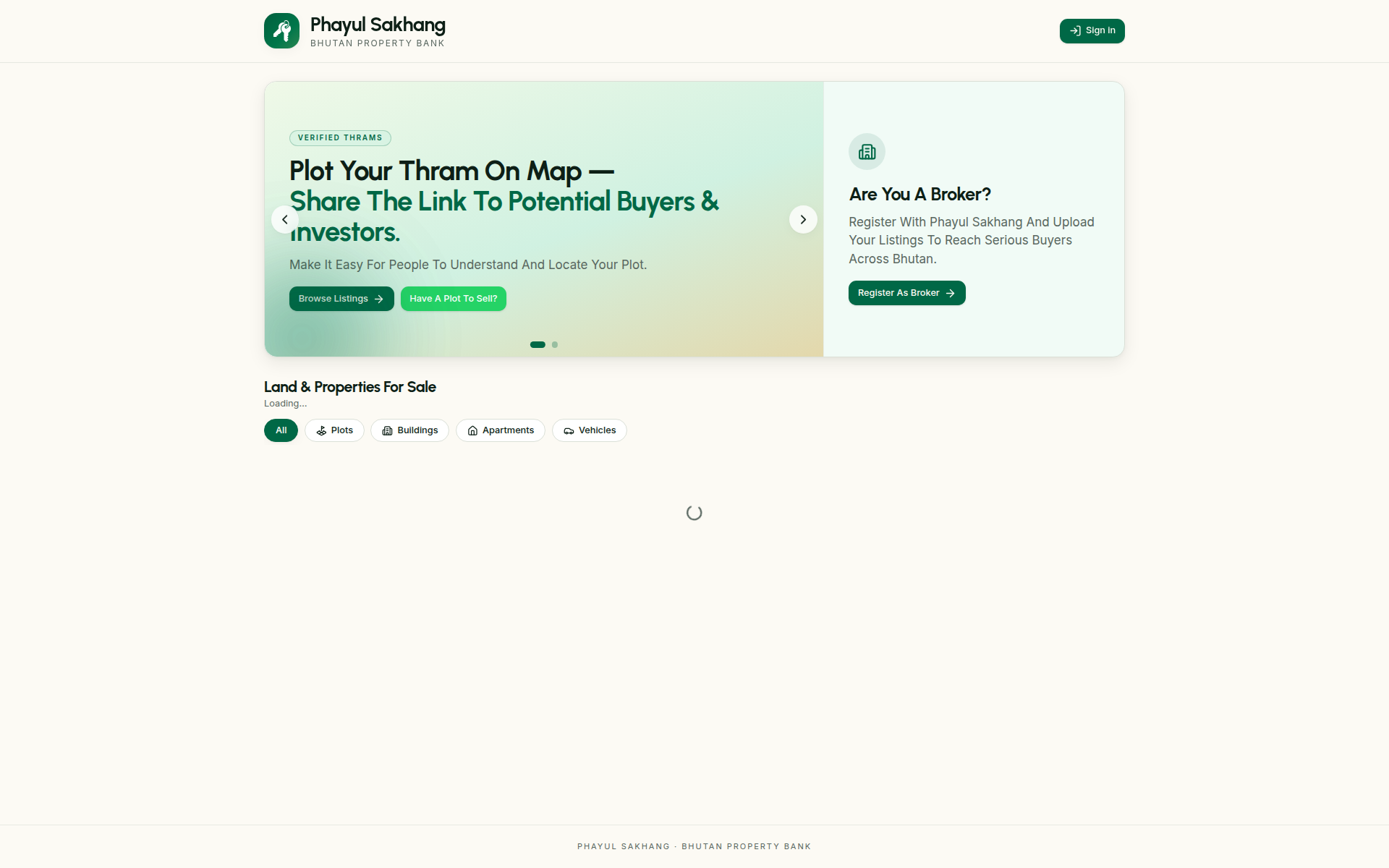 phayulsakhang.com 主页截图