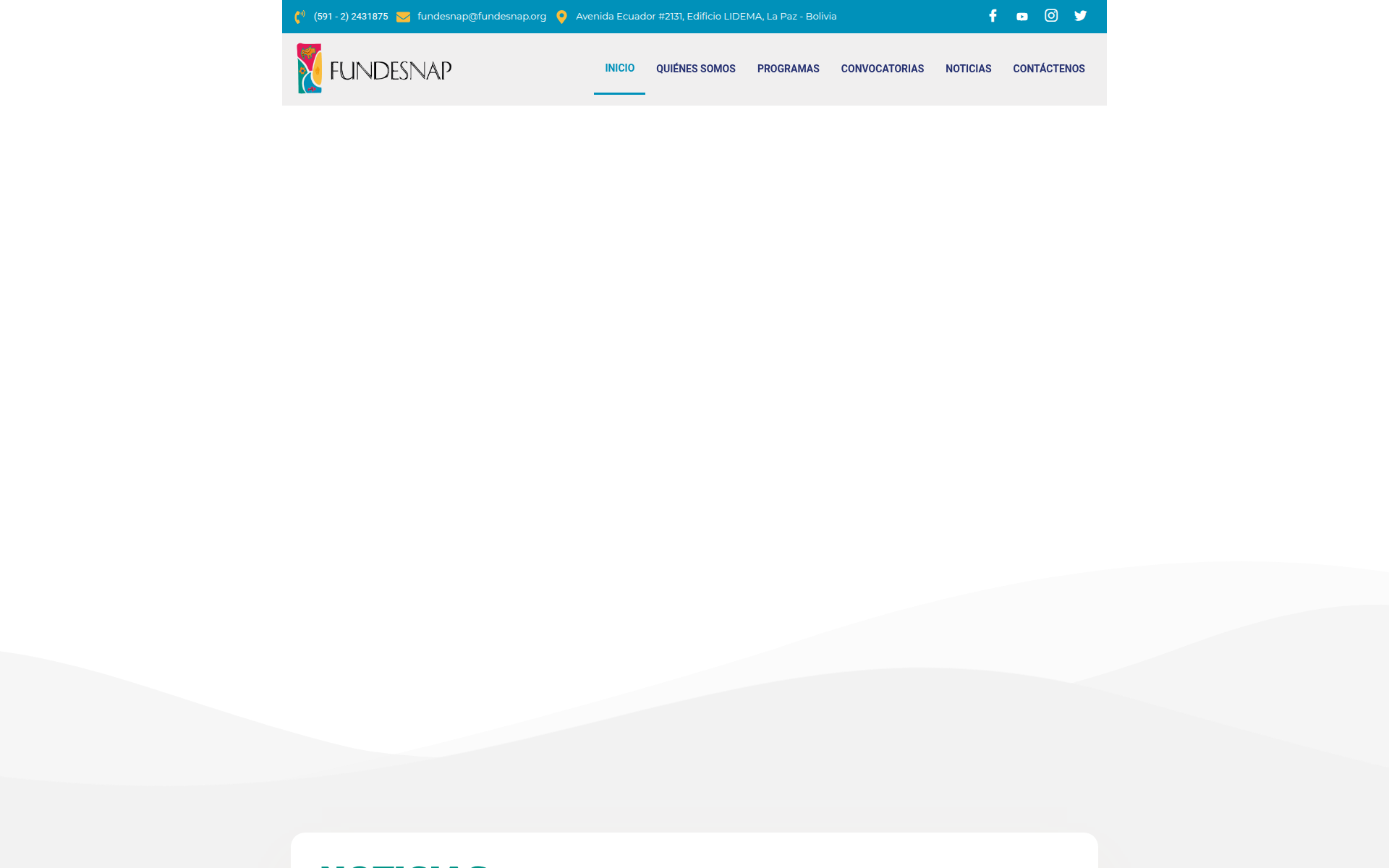 fundesnap.org 主页截图