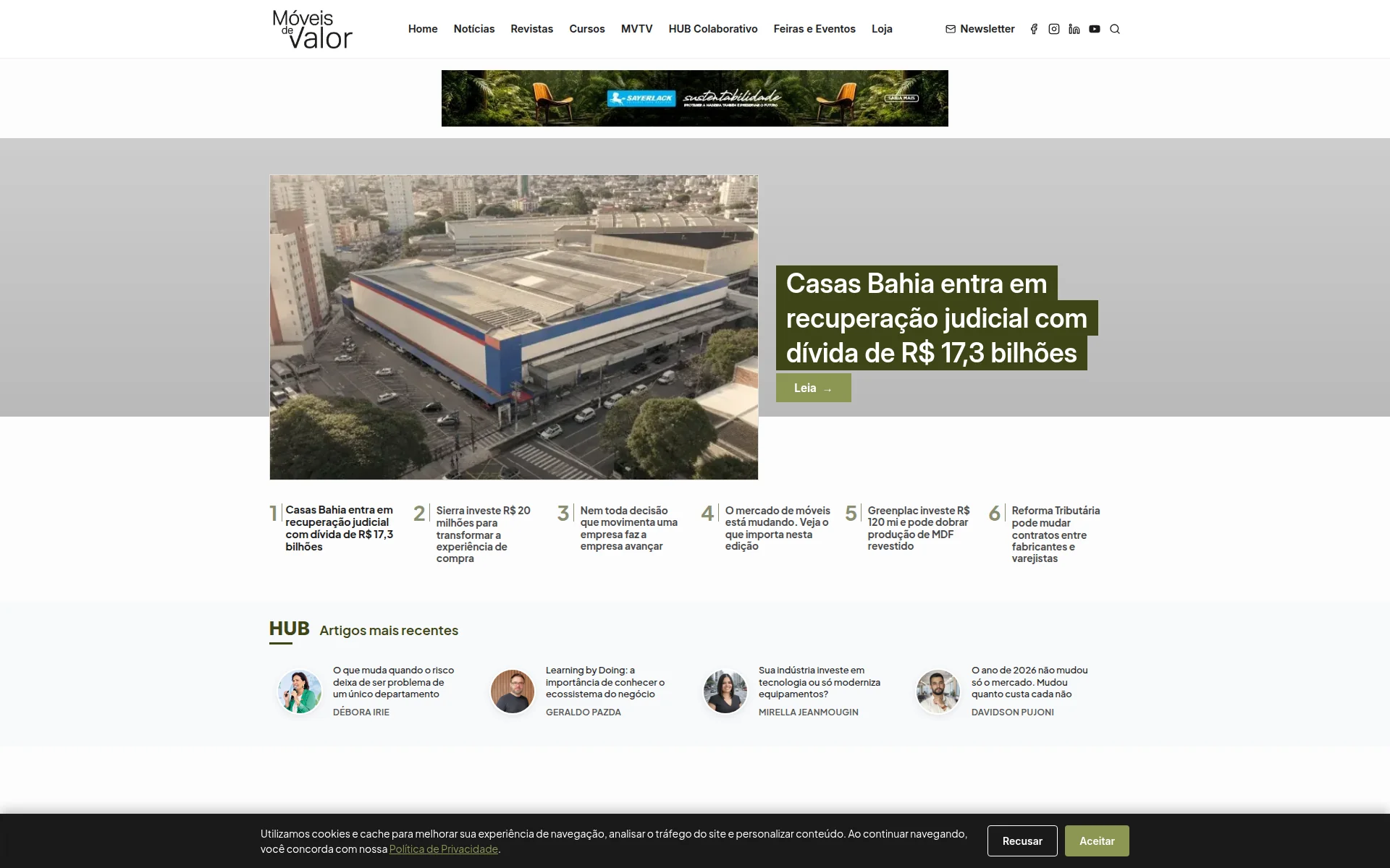 moveisdevalor.com.br 主页截图