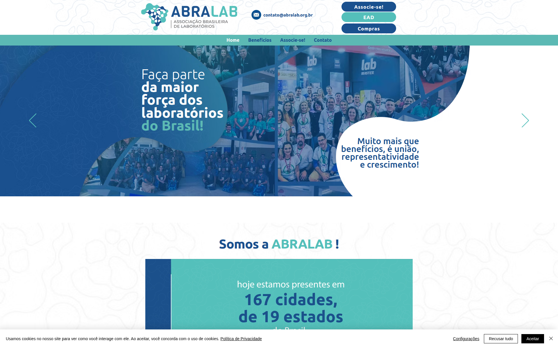 abralab.org.br 主页截图