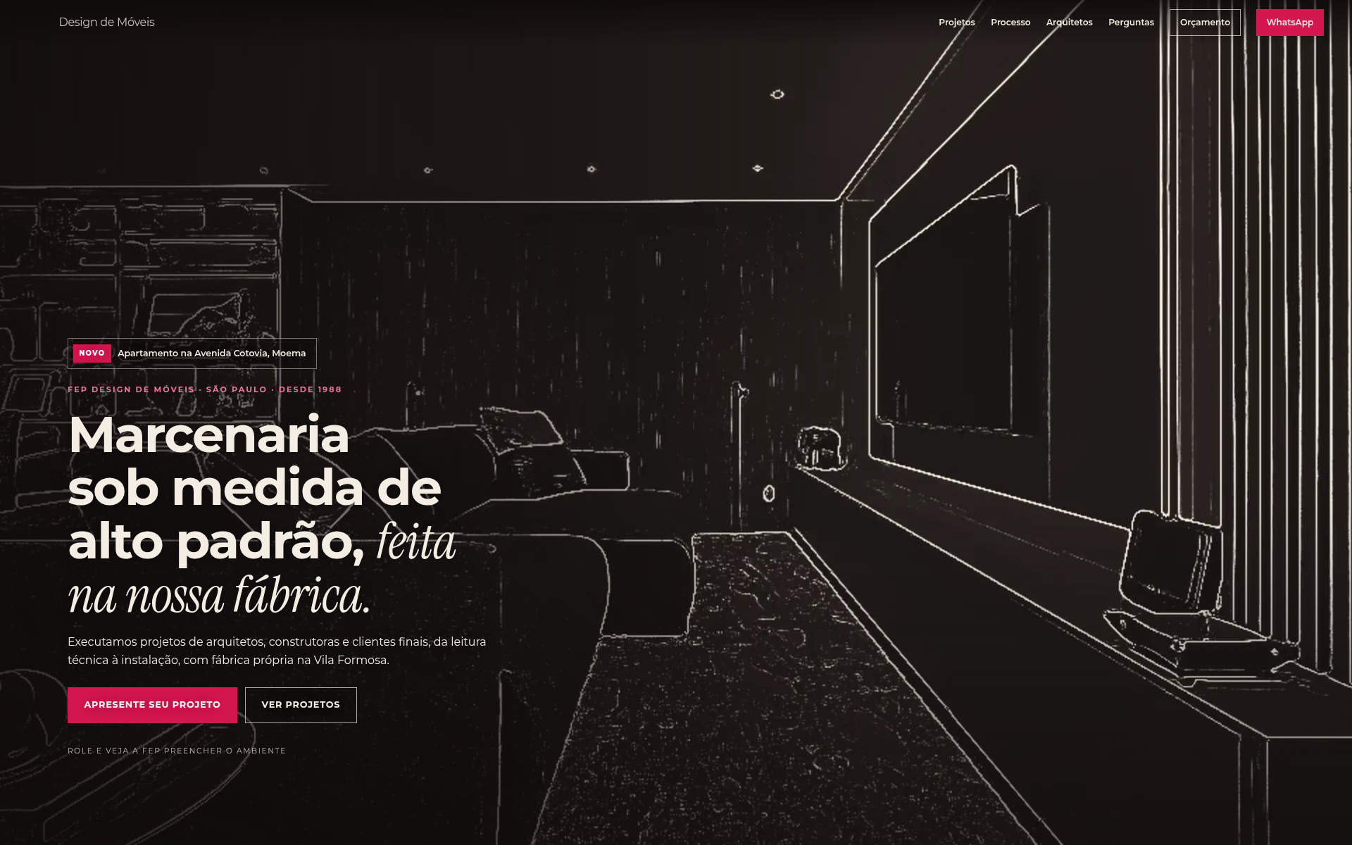 fepmoveis.com.br 主页截图