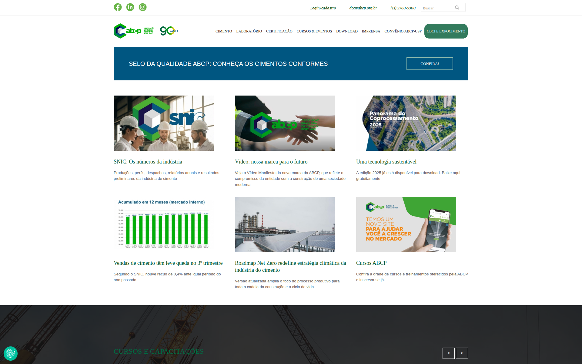 abcp.org.br 主页截图