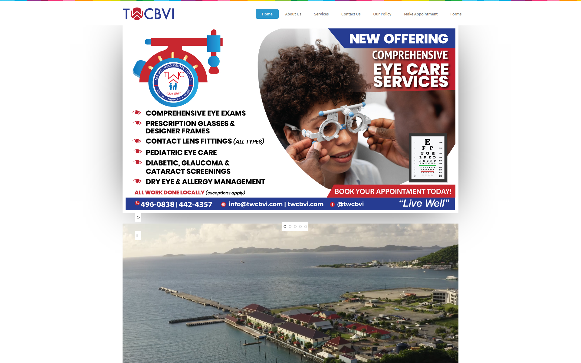 twcbvi.com 主页截图