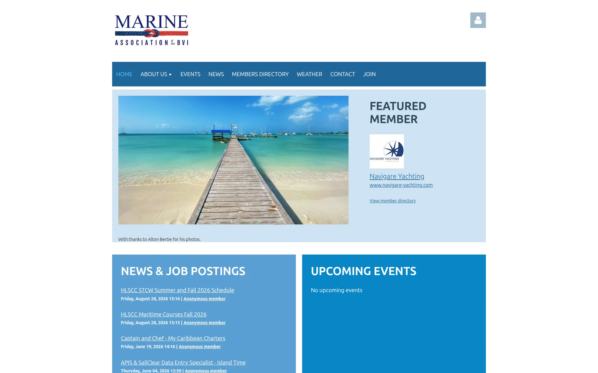 marineassociationofthebvi.com 主页截图