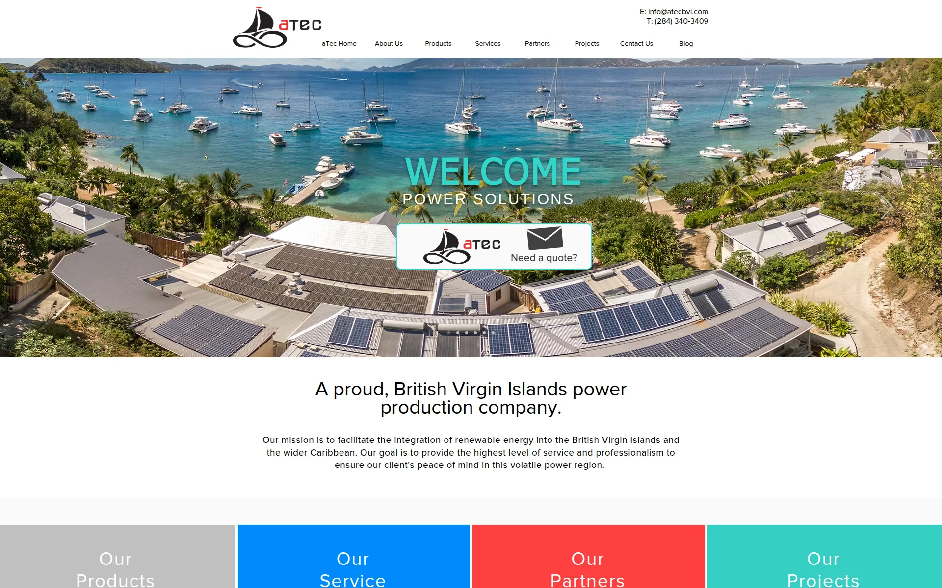 atecbvi.com 主页截图