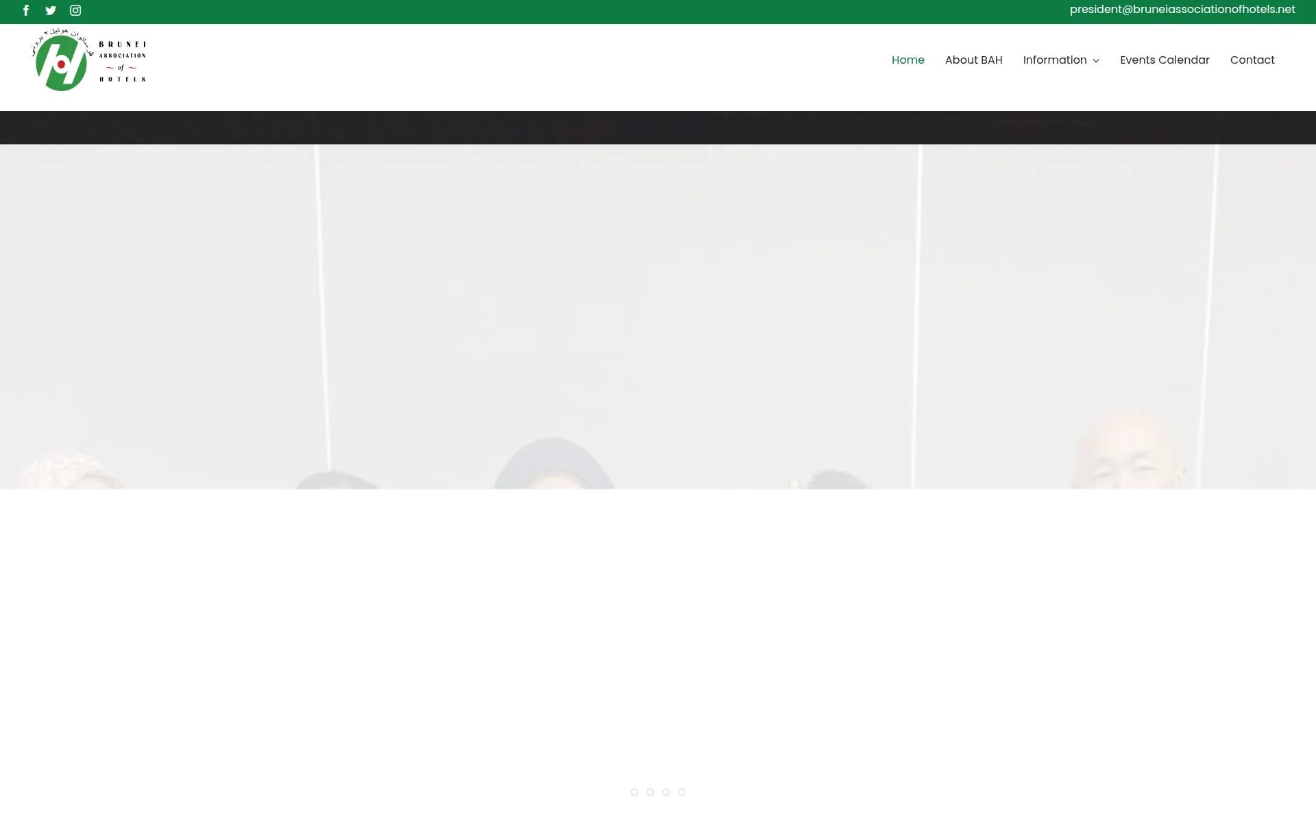bruneiassociationofhotels.net 主页截图