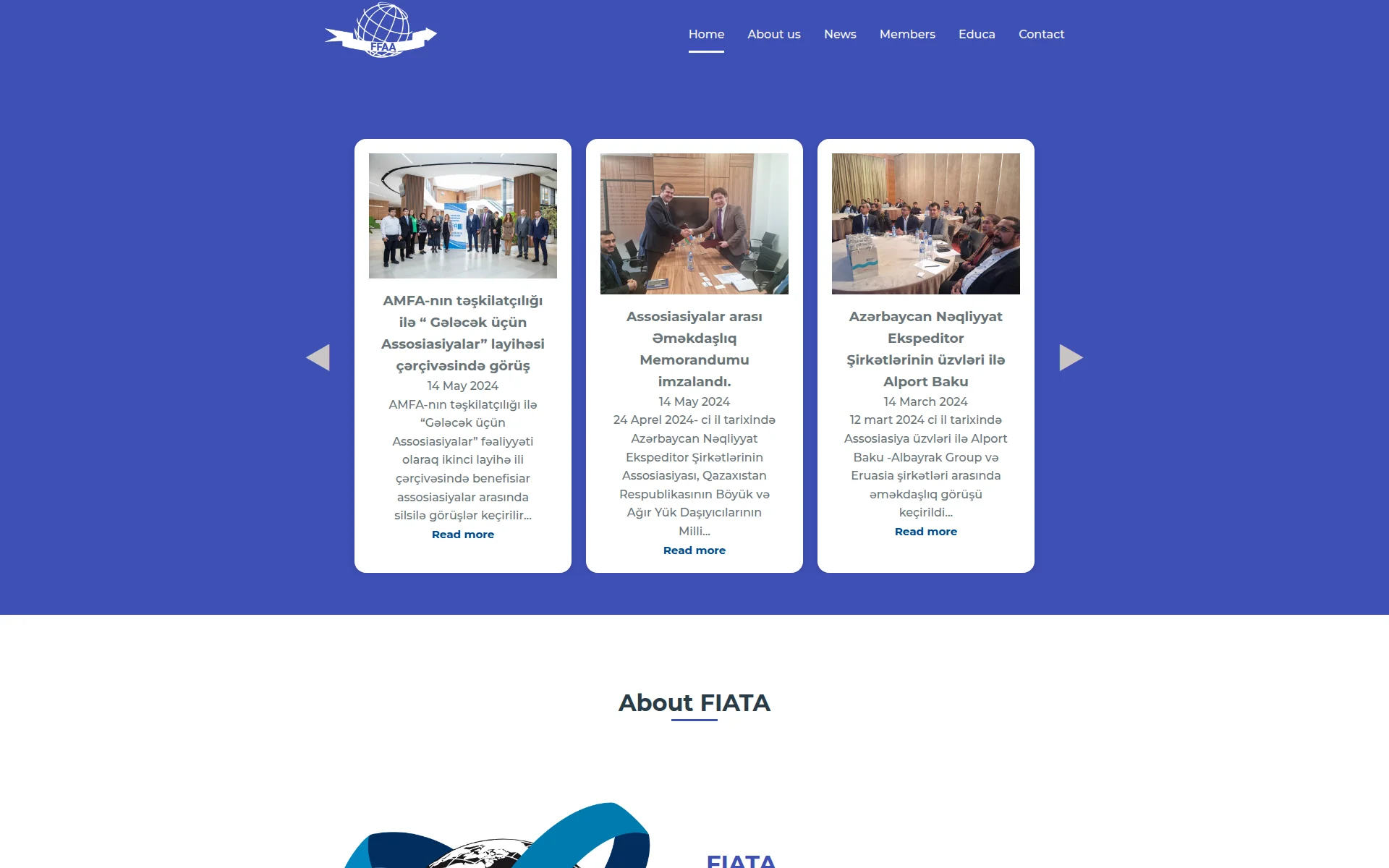 ffaa.az 主页截图